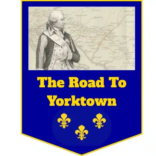 The Road to Yorktown badge - Connecticut Revolutionary War Trail