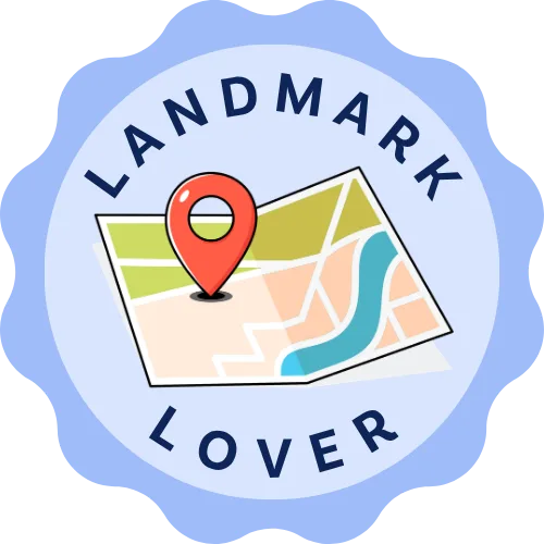 Landmark Lover badge - Summer of Shenanigans