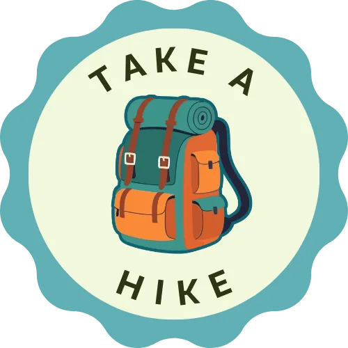 Take a Hike badge - Summer of Shenanigans