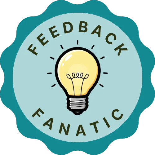 Feedback Fanatic badge - Summer of Shenanigans