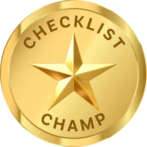 Checklist Champ badge - Summer of Shenanigans