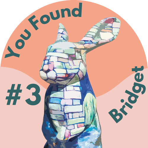 Bridget badge - Beyond the Burrow Rabbit Challenge
