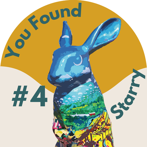 Starry badge - Beyond the Burrow Rabbit Challenge