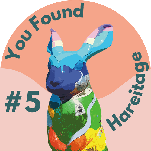 Hareitage CottonTRails badge - Beyond the Burrow Rabbit Challenge