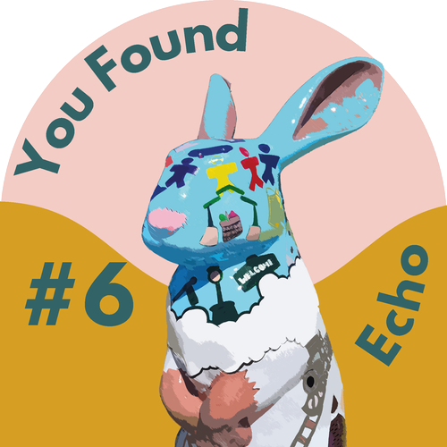 Echo badge - Beyond the Burrow Rabbit Challenge