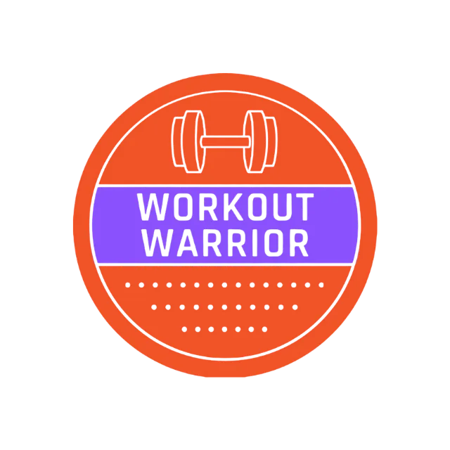 Workout Warrior Bonus Badge - GO Big Sky Community Week 2024