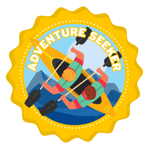 Adventure Seeker badge - VanLife Adventure Trail