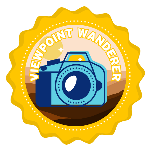 Viewpoint Wanderer badge - VanLife Adventure Trail