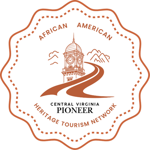 Central Virginia Pioneer badge - Walk In Their Footsteps AAHA! Virginia Heritage Challenge