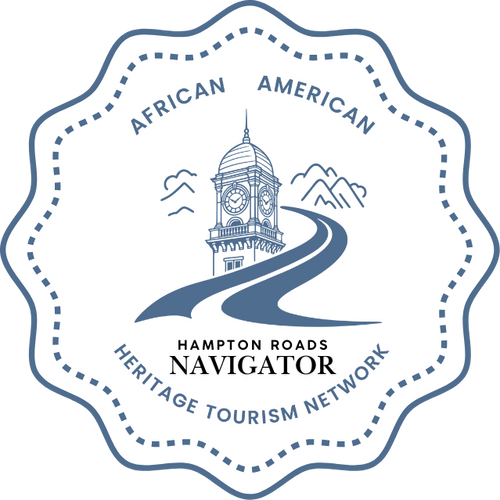 Hampton Roads Navigator badge - Walk In Their Footsteps AAHA! Virginia Heritage Challenge